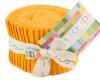Precuts Junior Jelly Roll BELLA SOLIDS, 6 x 110 cm, 20 Streifen, gedecktes orange, Moda Fabrics
