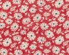 Patchworkstoff HOP SKIP AND A JUMP, Blüten, rot, Moda Fabrics