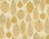 Patchworkstoff "Weihnachtsklassiker" mit Kugeln und Zapfen, cremé-gold