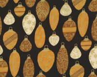 Patchworkstoff "Weihnachtsklassiker" mit Kugeln...