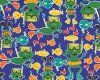 Patchworkstoff SCUBA DOO, lustige Frösche baden, Michael Miller