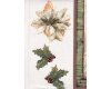 90-cm-Panel Patchworkstoff WINTER GARDEN, Hirsch mit Beeren, braun-lindgrün