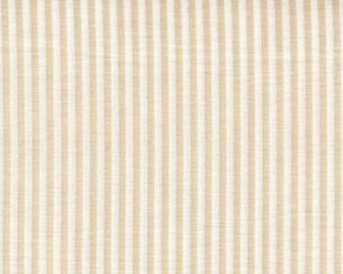 Baumwollstoff CANSTRIPE, Vichystreifen, beige