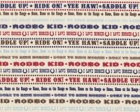 Patchworkstoff "Wanna be a Cowboy" mit coolen...