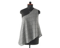 Zwischenmass Schnittmuster ASYMMETRISCHES TOP, 168 K (Kleiner Umfang)