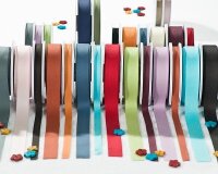 Baumwoll-Ripsband FISCHGRAT, 2 Breiten, 29 Farben graulila 20 mm