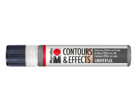 Konturen-Liner CONTOURS & EFFECTS, Marabu glitter-graphit