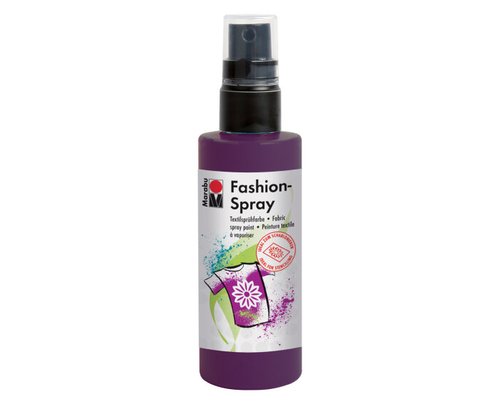 Textilfarbe zum Sprühen FASHION SPRAY, Marabu aubergine
