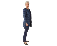 Zwischenmass Schnittmuster JACKE OHNE KRAGEN, 168 M (Mittlerer Umfang)