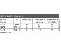 Zwischenmass Schnittmuster HÜFTSCHMEICHLER, 168 K (Kleiner Umfang)