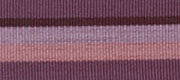 Baumwoll-Ripsband PERU mit Streifen 25 mm lila