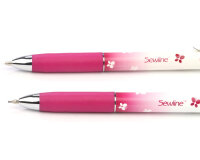 Set mit Minenstift und Kreideminen, Sewline gelb