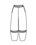 Zwischenmass Schnittmuster BIESENHOSE, 168 M (Mittlerer Umfang)