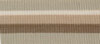 Baumwoll-Ripsband PERU mit Streifen 55 mm beige