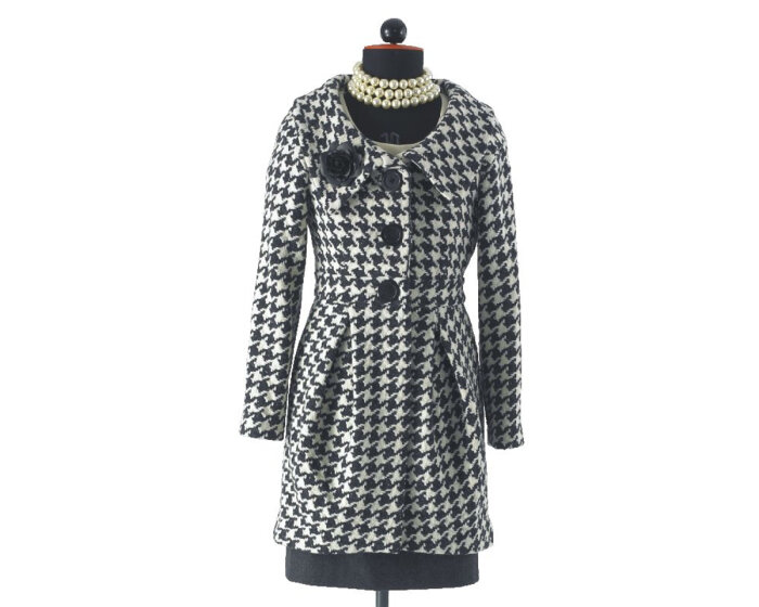 Zwischenmass Schnittmuster MANTEL MIT GROSSEM AUSSCHNITT, 168 M (Mittlerer Umfang)