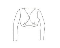 Zwischenmass Schnittmuster BOLERO, 168 K (Kleiner Umfang)