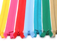 Nahtverdeckter Reißverschluss PREMIUM dunkles petrol 60 cm