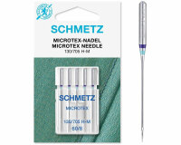 Nähmaschinennadeln MICROTEX, Schmetz 60-80 sortiert
