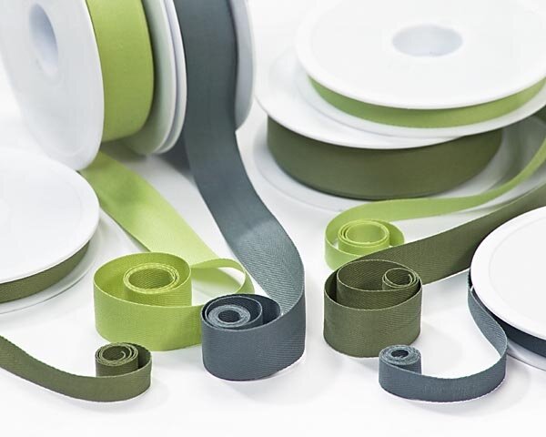 Baumwoll-Ripsband FISCHGRAT, 2 Breiten, 29 Farben helllila 20 mm