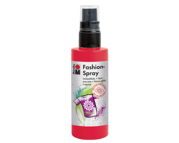 Textilfarbe zum Sprühen FASHION SPRAY, Marabu rot