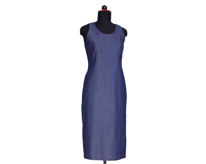 Zwischenmass Schnittmuster KLEID MIT WIENER NÄHTEN, 168 K (Kleiner Umfang)
