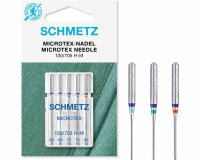 Nähmaschinennadeln MICROTEX, Schmetz 80
