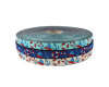 Webband MARINE FEELING, Strand-Utensilien, 15 mm breit, 4 Farben, blau