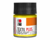 Stoffmalfarbe TEXTIL PLUS für dunkle Stoffe, Marabu 50 ml zitron