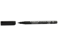 Folienstift permanent LUMOCOLOR, schwarz, Staedtler fein (0,6 mm)