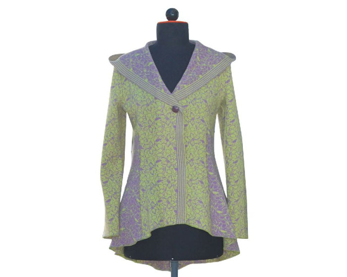 Zwischenmass Schnittmuster KAPUZENJACKE, 168 K (Kleiner Umfang)