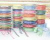 Vichykaroband VICHY, 14 Farben, 4 Breiten braun 15 mm
