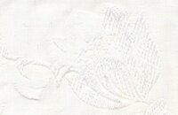 Jacquardband TULPEN, 6 cm breit, Kafka creme-weiss