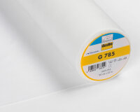 Gewebeeinlage G 785, weiß, haut und schwarz, Vlieseline weiß