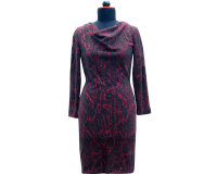 Zwischenmass Schnittmuster KLEID MIT WASSERFALLAUSSCHNITT, 168 K (Kleiner Umfang)