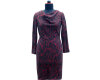Zwischenmass Schnittmuster KLEID MIT WASSERFALLAUSSCHNITT, 168 K (Kleiner Umfang)