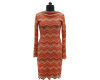 Zwischenmass Schnittmuster KLEID MIT WASSERFALLAUSSCHNITT, 168 K (Kleiner Umfang)