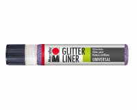 Effektfarbe GLITTER LINER mit Glitzer, Marabu lavendel
