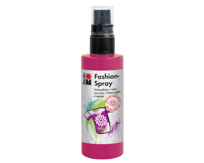 Textilfarbe zum Sprühen FASHION SPRAY, Marabu himbeere