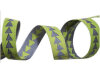 Webband GEZACKTES, Dreieckstreifen, 10 mm breit, 5 Farben hellgrün-türkis