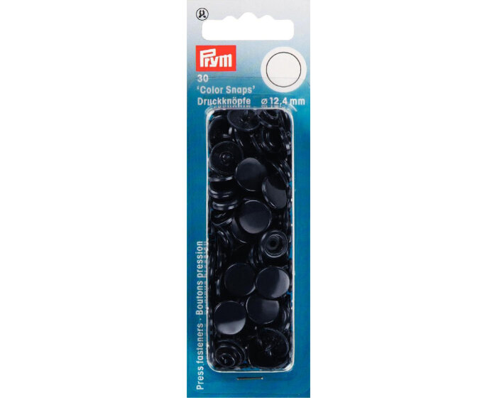 Kunststoff-Druckknöpfe COLOR SNAPS, 43 Farben, Prym marineblau