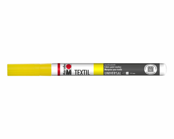 Textil Painter für helle Stoffe, Marabu gelb 1-2 mm
