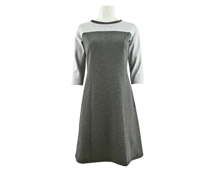 Kleid im Corsagen-Schnitt PLUSGRÖSSE, Schnittmuster ONION 9005