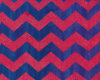 Batik-Patchworkstoff ARTISAN BATIKS, Chevron-Zacken, rot-ultramarinblau