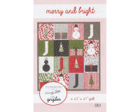 Patchwork-Anleitung MERRY AND BRIGHT, Weihnachts-Quilt,...