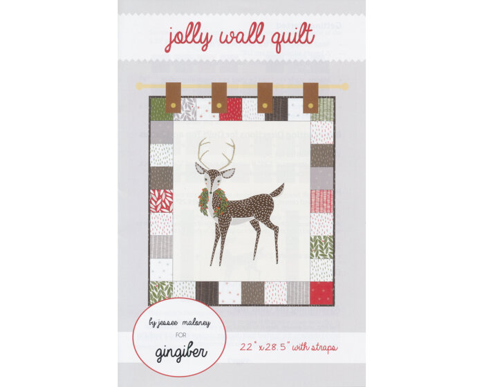 Patchwork-Anleitung JOLLY WALL QUILT, Wandbehang, Moda Fabrics