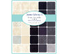 Patchworkstoff SNOWMAN GATHERINGS III, Kästchen-Raster, nachtblau-gebrochenes weiß, Moda Fabrics