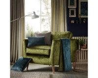 Samt-Polsterstoff LUSTRO SYLVANA, Crash, fuchsia