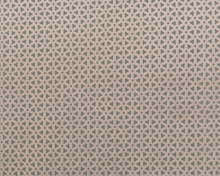 Samt-Polsterstoff LUSTRO LORETO, Netzmuster, natur