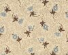 Patchworkstoff RACHEL REMEMBERED, Pfingstrosen-Zweige, hellbeige-graublau, Moda Fabrics