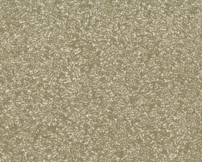 Bio-Patchworkstoff DELICATE TEXTURE, Strichelchen, olivgrün-wollweiß, Jane Makower
